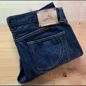 Momotaro Jeans, size 33 waist, very lightly worn in excellent condition.